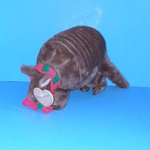 Vintage 1991 Summit Heartwarmers Armadillo Plush